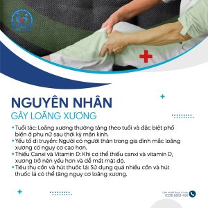 Nguyên nhân gây loãng xương