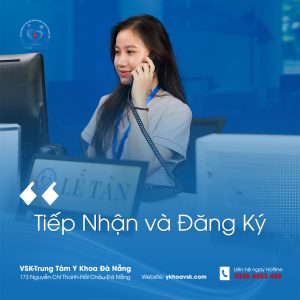 Bước 1 - tiếp nhận và đăng kí